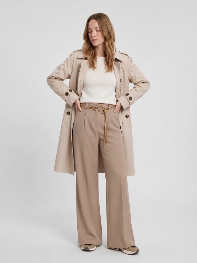 Long raincoat