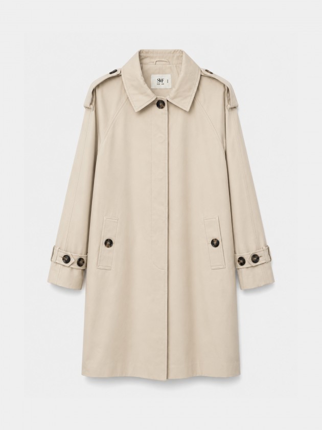 Long raincoat