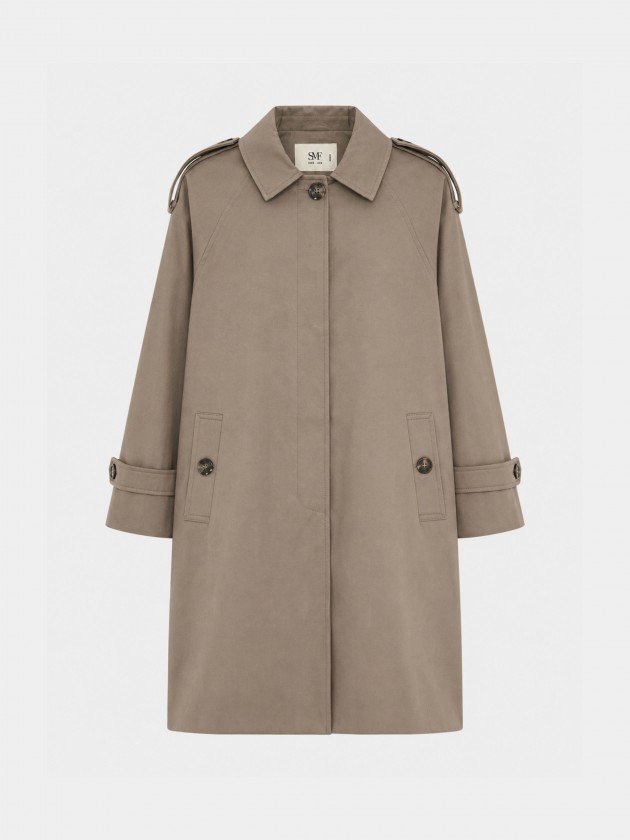 Long raincoat