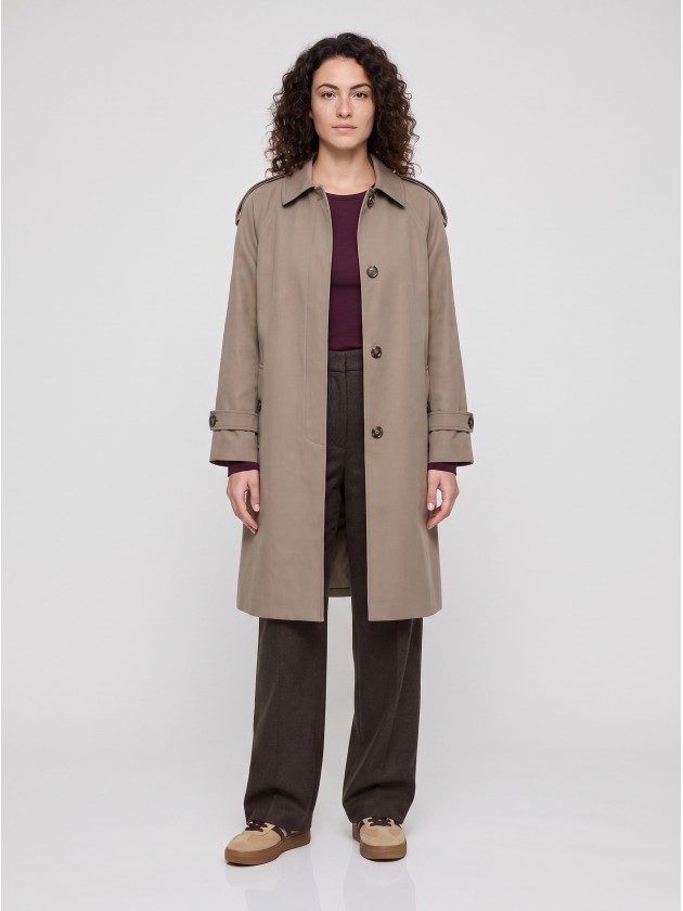 Long raincoat