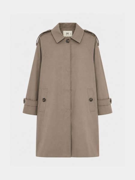 Long raincoat