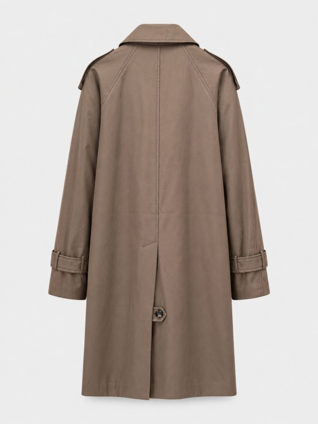 Long raincoat