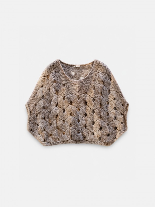 Gilet en maille ouverte Gilet en maille ouverte