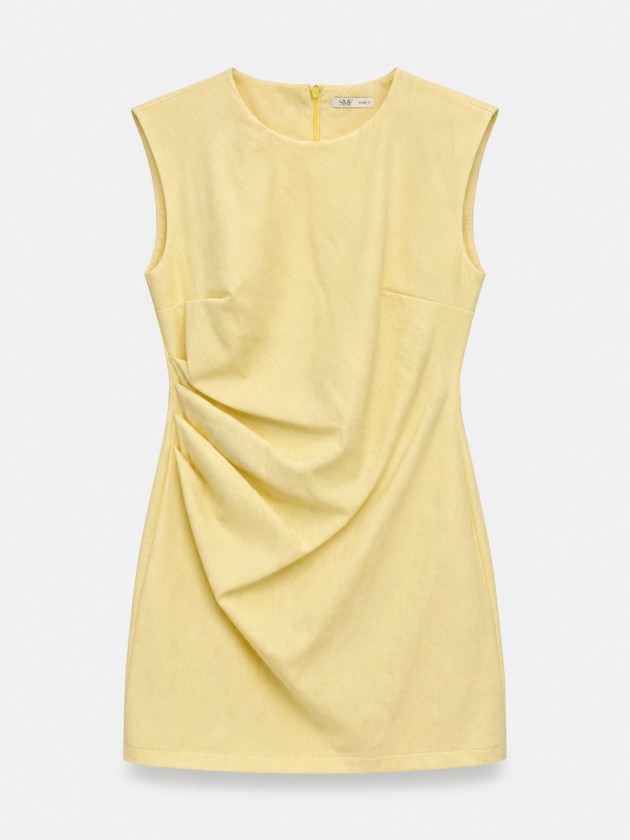 Robe courte drapée Robe courte drapée