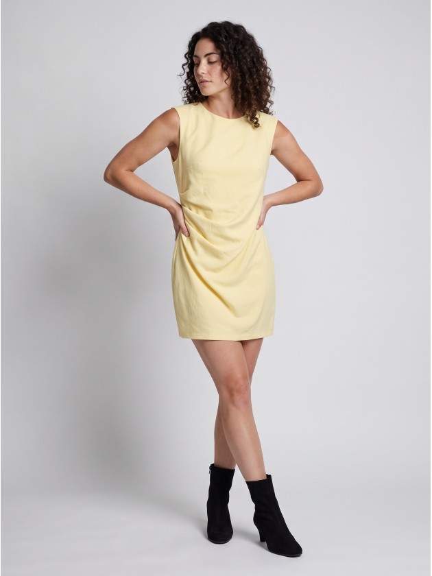 Robe courte drapée Robe courte drapée