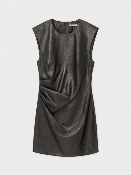 Short draped dress