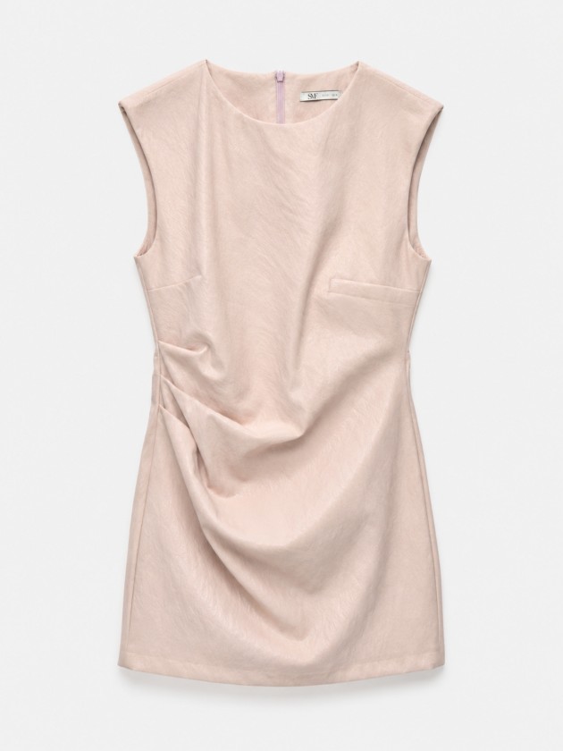 Robe courte drapée Robe courte drapée