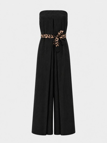 Long, strapless jumpsuit