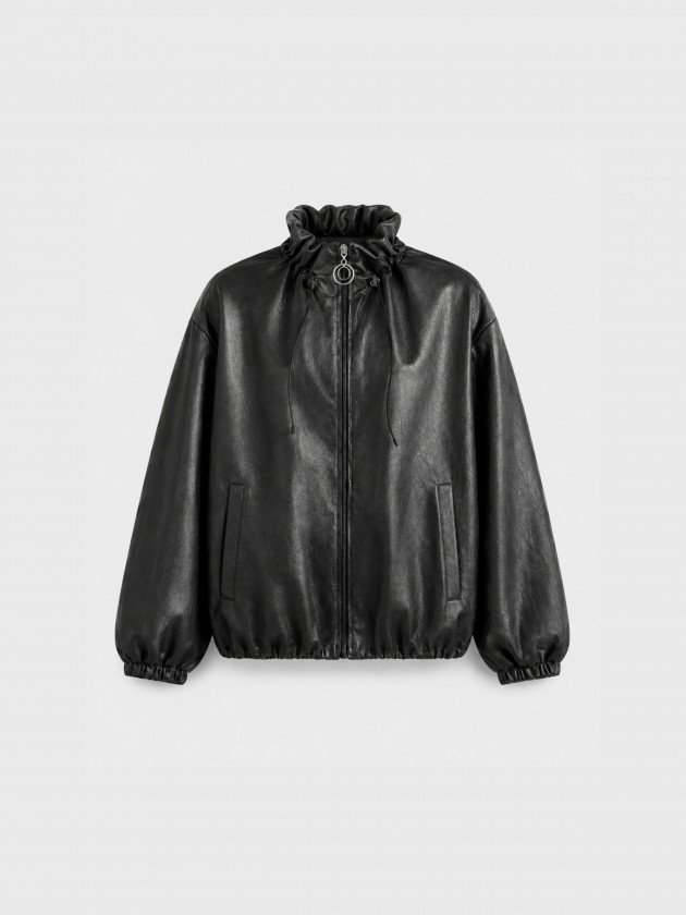 Veste en simili cuir