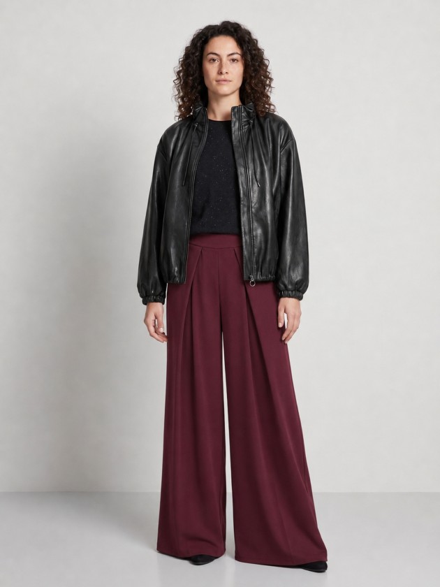 Veste en simili cuir
