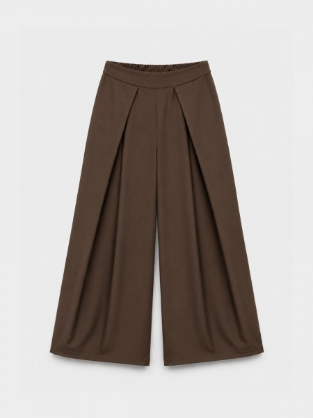 Pantalon palazzo pliss�