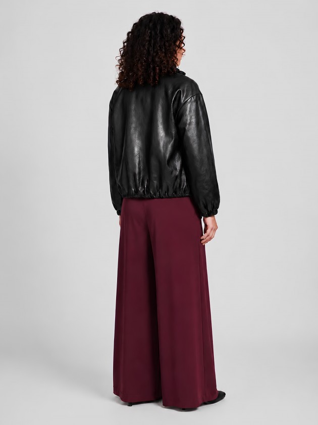 Veste en simili cuir