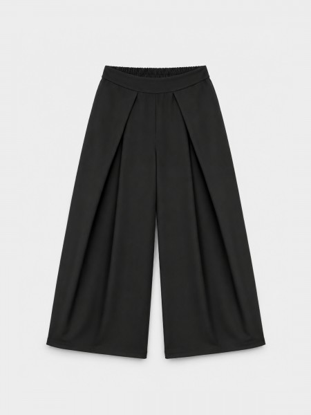 Pantalon palazzo pliss�