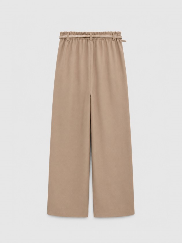 Wide-leg trousers with belt Wide-leg trousers with belt