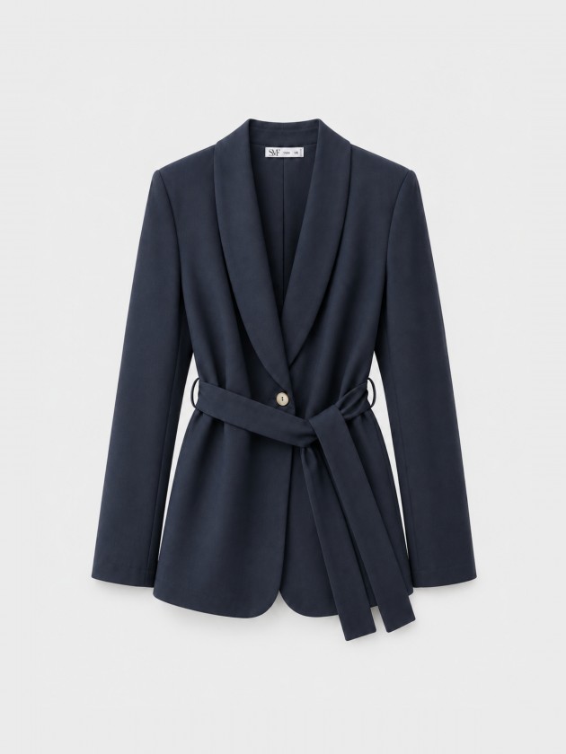 Blazer with belt Blazer with belt