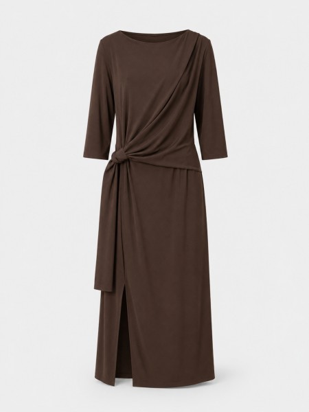 Robe longue drap�e