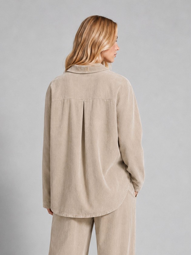 Corduroy shirt with pocket Corduroy shirt with pocket