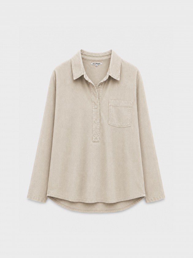 Corduroy shirt with pocket Corduroy shirt with pocket