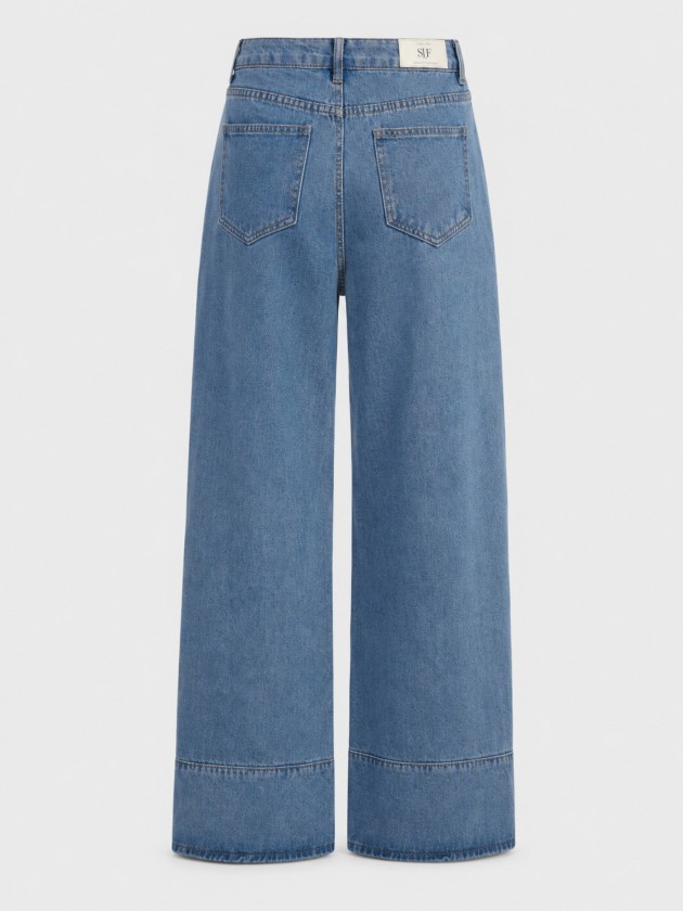 Jeans à jambes larges Jeans à jambes larges