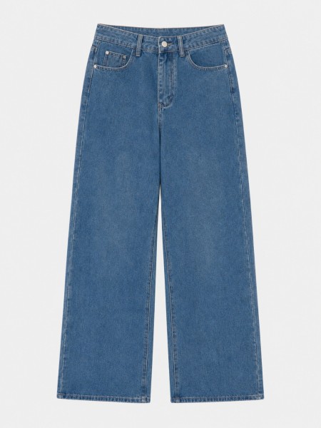 Wide leg jeans