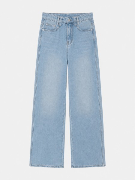 Jeans � jambes larges