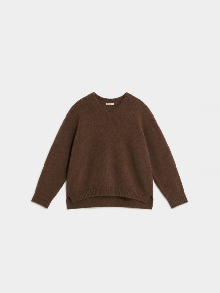 Camisola de malha com textura