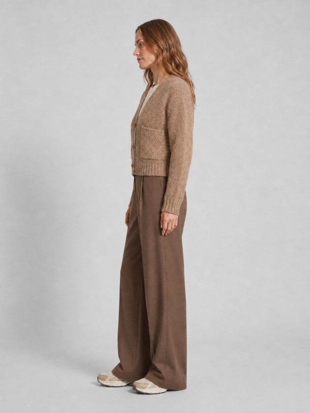 Veste en maille avec poches