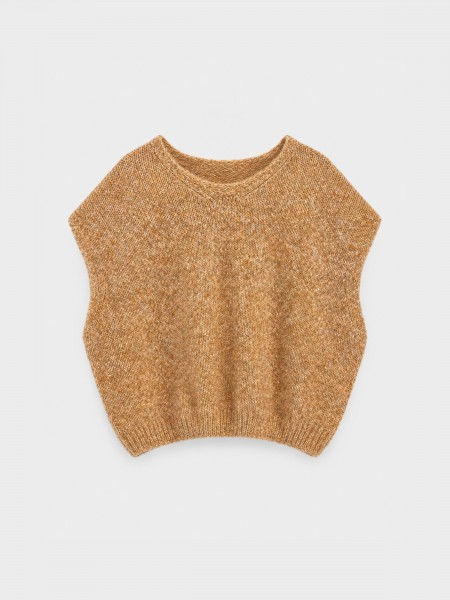 Knitted vest
