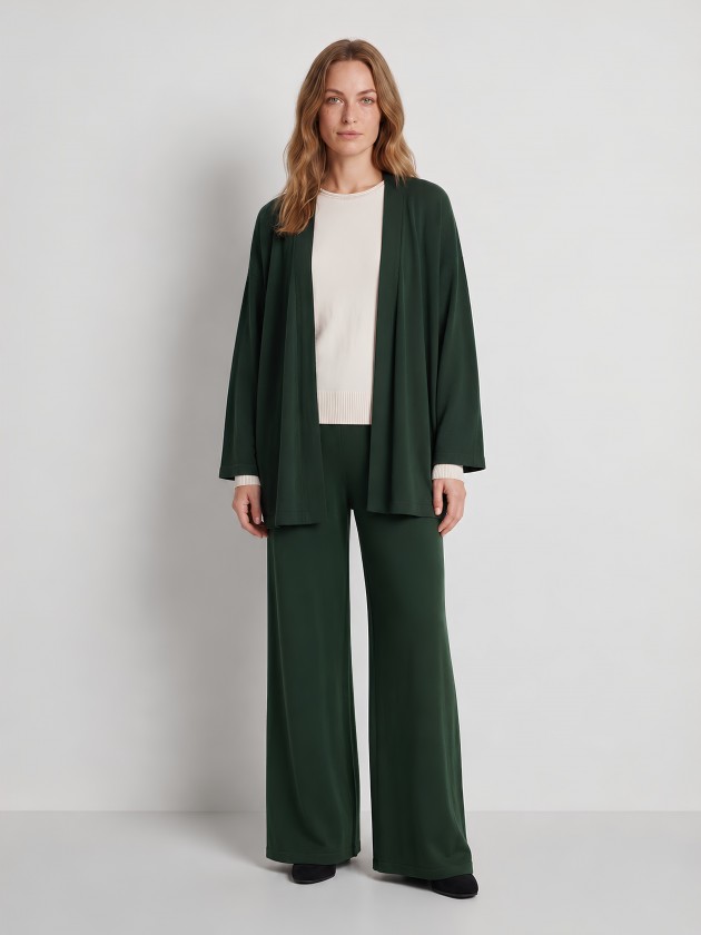 Open knit jacket Open knit jacket