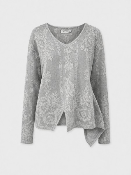 Asymmetrical knit sweater Asymmetrical knit sweater