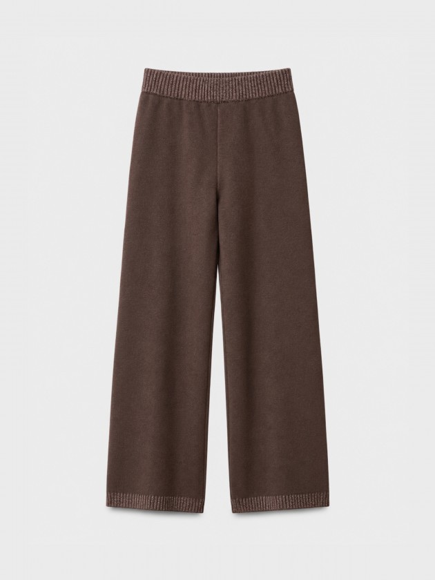Wide leg knit pants Wide leg knit pants