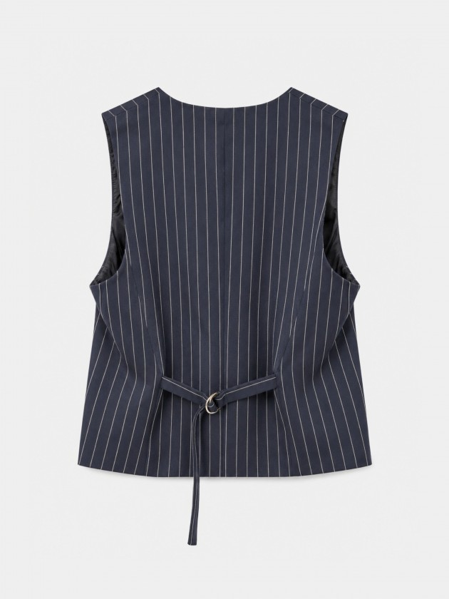 Striped vest Striped vest