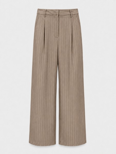 Wide-leg striped trousers Wide-leg striped trousers