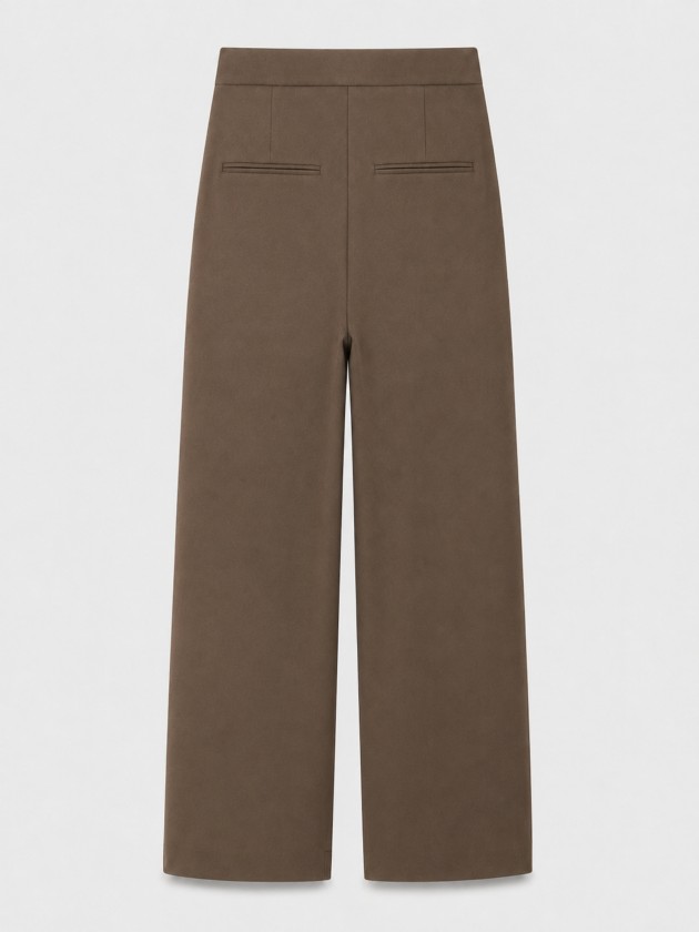 Wide leg pleated trousers Wide leg pleated trousers