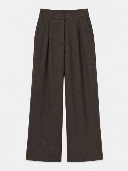Wide leg pleated trousers Wide leg pleated trousers