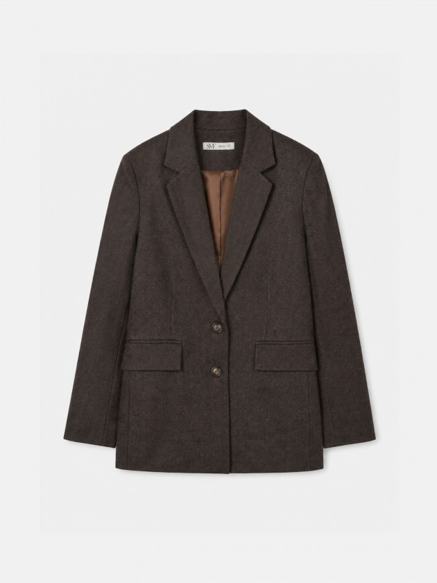 Blazer espinhado Blazer espinhado