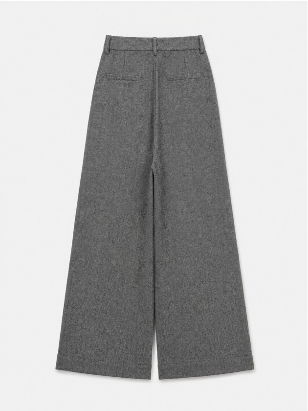 Wide leg pleated trousers Wide leg pleated trousers