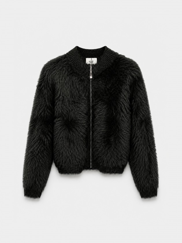 Short fur coat Short fur coat