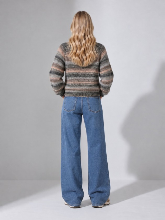 Multicolored knit sweater Multicolored knit sweater