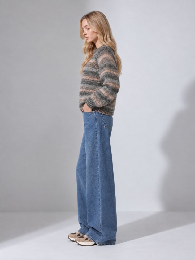 Multicolored knit sweater Multicolored knit sweater