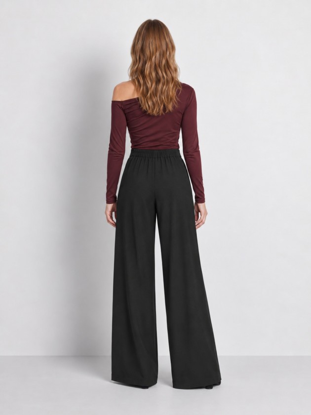 Pleated palazzo pants Pleated palazzo pants