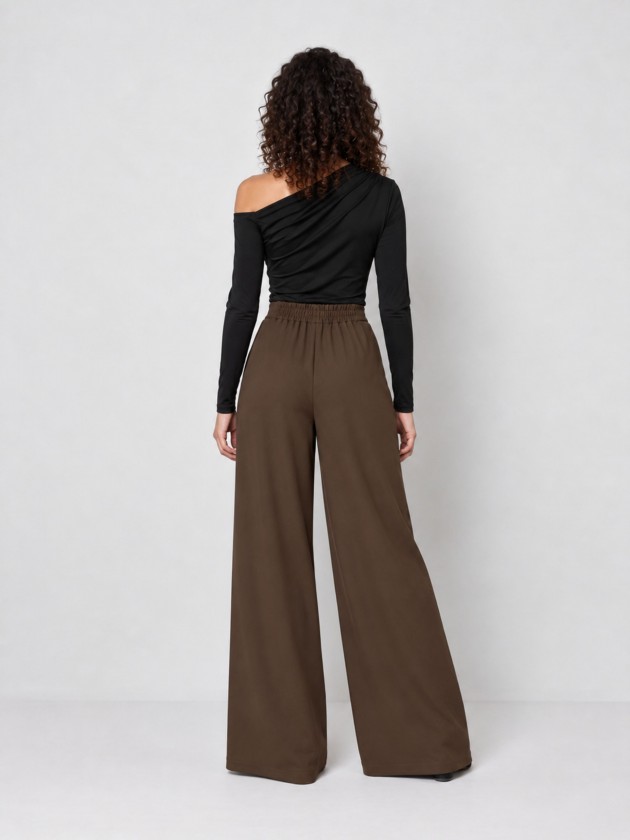 Pleated palazzo pants Pleated palazzo pants