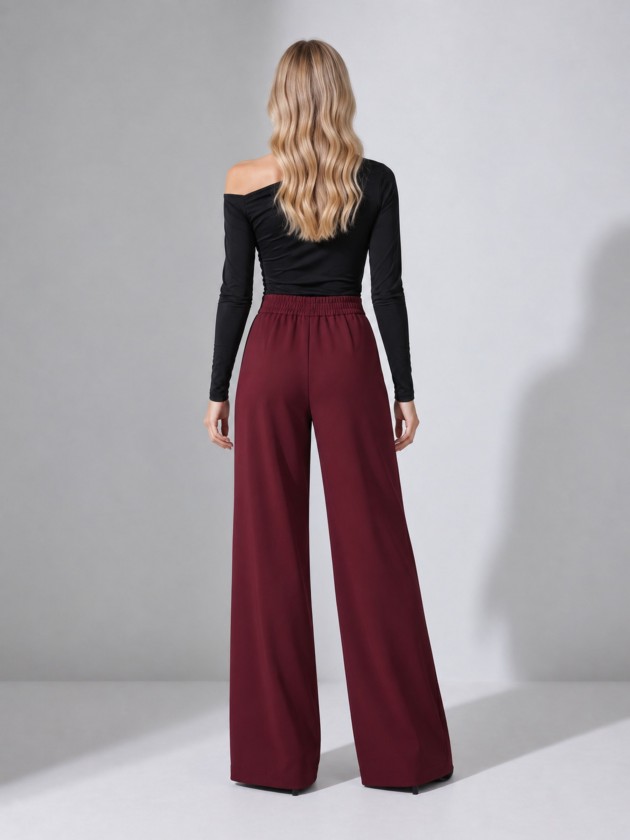 Pleated palazzo pants Pleated palazzo pants
