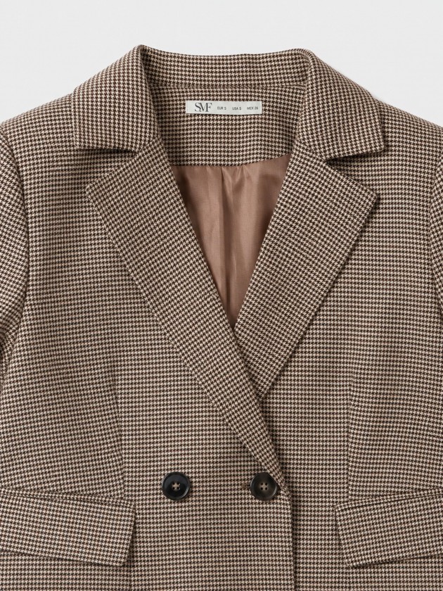 Checkered blazer Checkered blazer