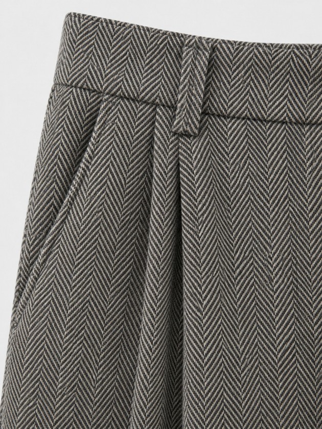 Wide leg pleated trousers Wide leg pleated trousers