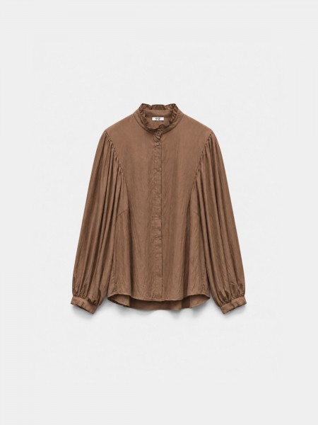 Chemisier fluide � volants