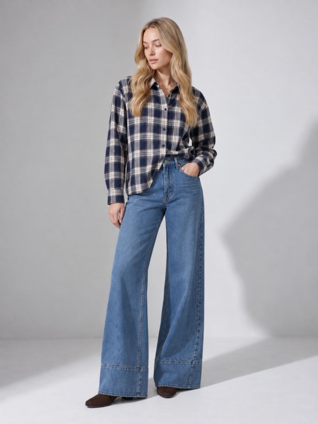 Checkered shirt