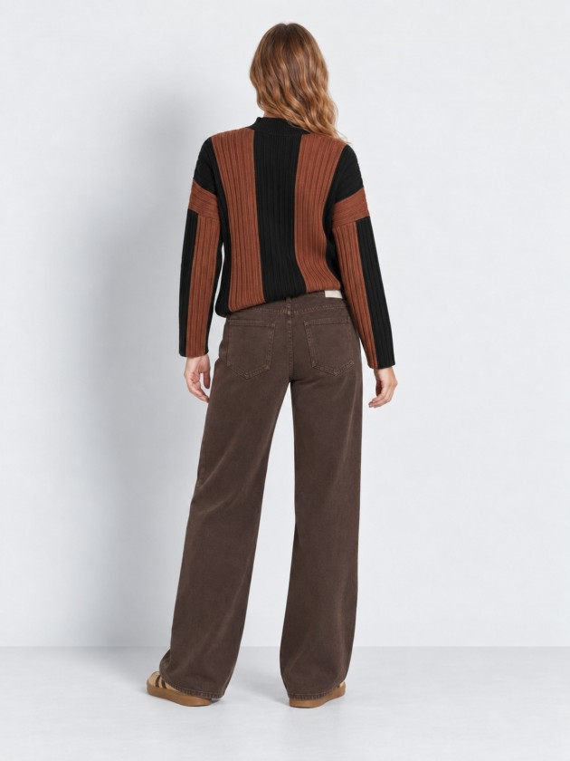 Striped knit sweater Striped knit sweater