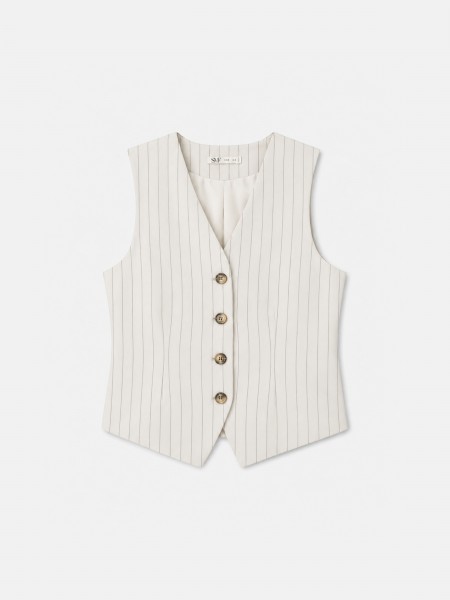 Striped vest