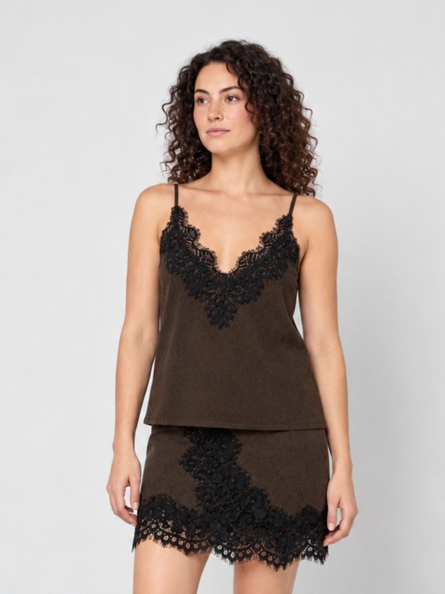 Camisole with lace Camisole with lace